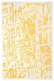 Roy Lichtenstein, Cathedral #1 (from Cathedral Series), 1969, 2-color lithograph and screenprint on Arjomari paper
