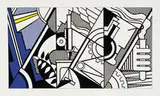 Roy Lichtenstein, Peace Through Chemistry IV, 1970, 3-color lithograph on Arjomari paper