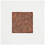 Sol LeWitt, Plate #4 (from Eight Small Etchings/Color), 1999, Color hardground etching on paper