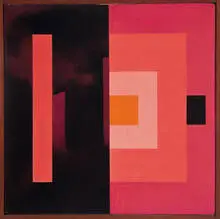 Bernyce Polifka, Small Red, c. 1960-65, Oil on canvas