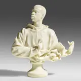 Kehinde Wiley, Louis XVI, The Sun King, 2006, cast marble dust and resin