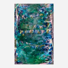 Bill Alpert, Untitled, acrylic on paper laid to board