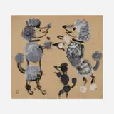 Waylande Gregory, Three Poodles