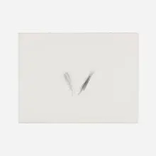 Sharp Encounter Cast-In by Alan Saret, 1983, graphite on paper on Arches, sold Dec 2021