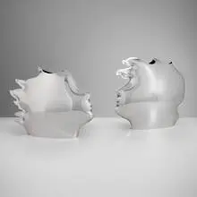 Gabriele Devecchi, Phoemina and Diana vases, set of two