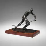 Joe Brown, Untitled (Ice Hockey Player)