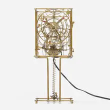 Gordon Bradt, Seven Man Clock (automaton), brass