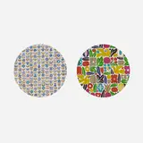 April and Eden fabrics by Alexander Girard, 1960/1966, printed linen and cotton, sold Sep 2015