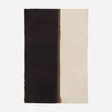 Yoon Hyon-Kun, Umber - Blue '87 #21, 1987, oil on paper