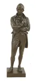 G. A. Lawson, Untitled, George A Lawson (1832-1904) THE POET ROBERT BURNS Bronze