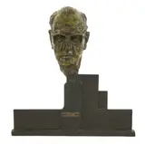 Sarah Chandrajeera, Untitled, Sarah Chandrajeera (20th Century) PORTRAIT OF ARTHUR C CLARKE Resin