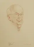 Juliet Pannett, Untitled, red chalk 38 x 29.5cm
