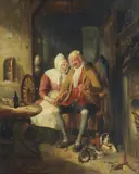 William Kidd, John Anderson My Jo!, circa 1833, oil on canvas