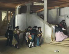 Toreador by John 'Spanish' Phillip, oil on canvas, sold Jun 2024