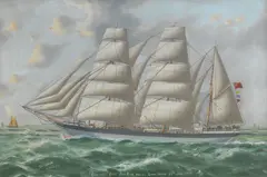 Thomas G. Purvis, Oaklands off Lundy Island, 28 June 1895