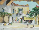 Cecil Rochfort D'Oyly-John, La Napoule, near Cannes, oil on canvas