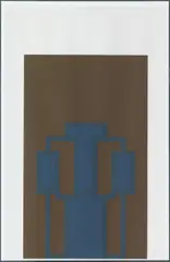 Robyn Denny, Suite 66 (part), Nine colour screenprints from a set of ten (missing No.V), 1966, each signed