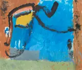 Hock Aun Teh, Open Theatre (1991), acrylic on paper