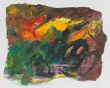Hock Aun Teh, Autumn (1992), acrylic on paper