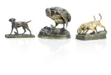 Jules Moigniez, bronze group, bronze