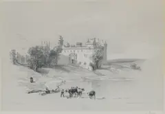 David Roberts Ra, Linlithgow Palace, lithograph