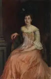 Christopher Williams, Portrait of Elizabeth Davies, Mayoress of Fulham and mistress of David Lloyd George