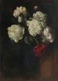 Rsw Anne Davidson Muir, Peonies, oil on canvas
