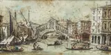 Giacomo Guardi, 'Veduta del Ponte di Rialto'; 'Ponte di Rialto', Venice