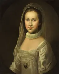 Portrait of a young Irish lady by Nathaniel Hone, oil on canvas, sold Sep 2024