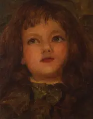 Ella Worrall, Portrait of Ivy, oil on canvas