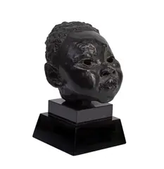 Jacob Epstein, Victor, 1949, bronze with a dark green patina