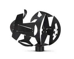 Richard E. Filipowski, Untitled, Abstract, aluminium