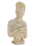 Joseph Chinard, carved marble bust of Madame Récamier, marble