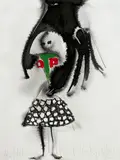 Svetlana K-Lie, Malevich, Black Hand, digital print