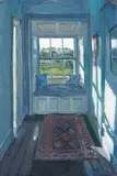 Hector McDonnell, Tullynally, Top Floor Window, oil on board