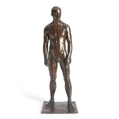 Paul Landowski, Le Pugiliste, bronze with brown patina