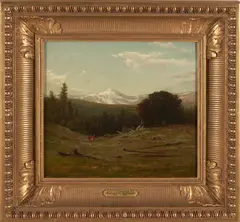 Richard William Hubbard, View to the Mountains, 1879, oil on canvas