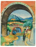 Max Pechstein, Viadukt vor Collioure