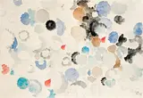 Ernst Wilhelm Nay, Firmament, 1956, Aquarell auf Papier