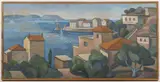 Vladimír Hendrych, Podgora in Dalmatia, 1995, oil on canvas