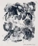 Robert Rauschenberg, Loop (from Stoned Moon Series), 1969, Color lithograph on Rives BFK paper