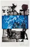 Bellini #3 by Robert Rauschenberg, 1988, 8-color intaglio on Arches paper, sold Oct 2013