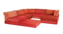 Mah Jong modular sofa (6) by Hans Hopfer, 1999, Fabric upholstery, sold Oct 2013