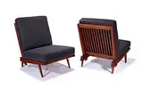 George Nakashima, Cushion lounge chairs (2)