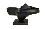 Guitou Knoop, Fontaine No. 2, Patinated bronze on black stone base