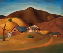 Charles L. Haskell, Foothill Ranch, Calif., 1932, Oil on canvas
