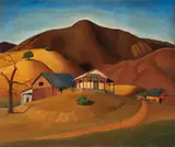 Charles L. Haskell, Foothill Ranch, Calif., 1932, Oil on canvas