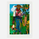 Romare Bearden, The Lantern, 1979, lithograph in colors