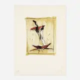 Claes Oldenburg, Apple Core, 1991, lithograph in colors