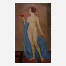 Gerda Wegener, Untitled, 1925, oil on canvas